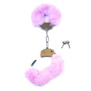 Kajdanki Fetish Boss Series- Furry Cuffs Purple - 3