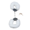 Kajdanki Fetish Boss Series- Furry Cuffs White - 2