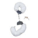 Kajdanki Fetish Boss Series- Furry Cuffs White - 3