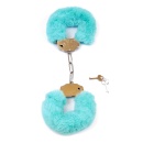 Kajdanki Fetish Boss Series- Furry Cuffs Blue - 2