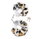 Kajdanki Fetish Boss Series- Furry Cuffs Leopard - 1