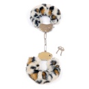 Kajdanki Fetish Boss Series- Furry Cuffs Leopard - 2
