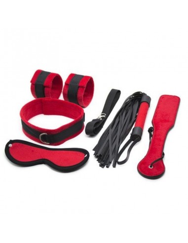 Zestaw BDSM Bondage Kit Red - Zestawy BDSM - 5