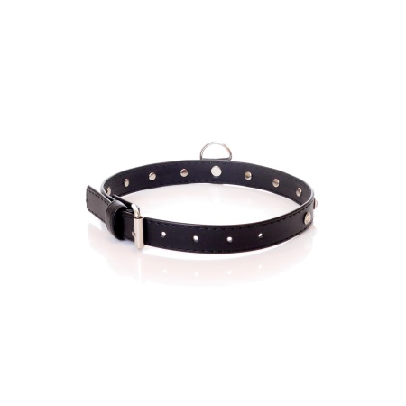 Obroża BDSM - Collar 2 Cm Silver Crystal - 2