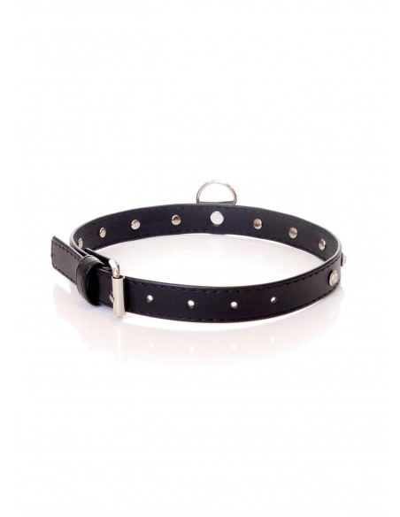 Obroża BDSM - Collar 2 Cm Silver Crystal - Chokery, obroże i smycze - 2