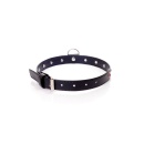 Obroża BDSM Collar - 2 Cm. Red Crystal - 2