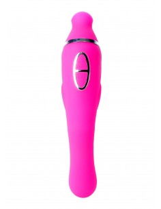 Stymulator Helen Pink - 12- Vibrating / 8 Suction Functions Usb - Stymulatory łechtaczki - 1