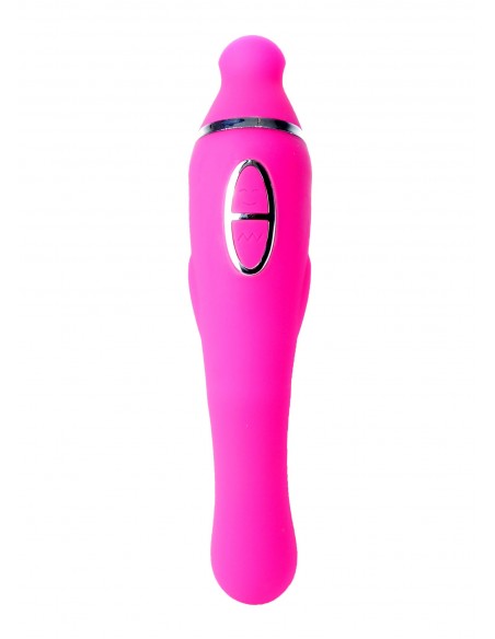 Stymulator Helen Pink - 12- Vibrating / 8 Suction Functions Usb - Stymulatory łechtaczki - 1