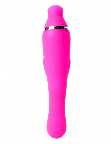 Stymulator Helen Pink - 12- Vibrating / 8 Suction Functions Usb - Stymulatory łechtaczki - 3