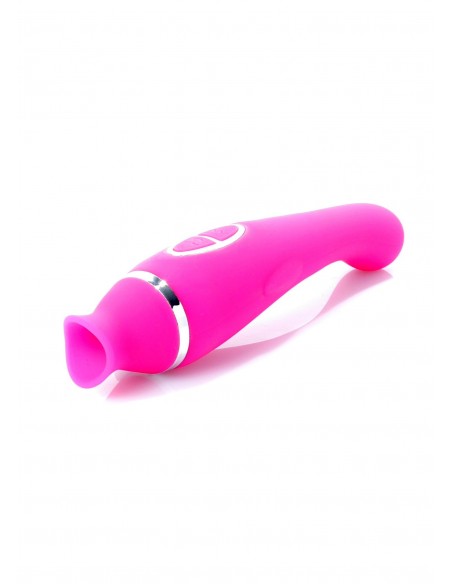 Stymulator Helen Pink - 12- Vibrating / 8 Suction Functions Usb - Stymulatory łechtaczki - 4