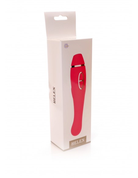 Stymulator Helen Pink - 12- Vibrating / 8 Suction Functions Usb - Stymulatory łechtaczki - 7