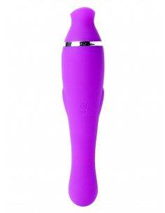 Stymulator łechtaczki Kelly Purple - 12- Vibrating / 8 Suction Functions Usb - Stymulatory łechtaczki - 1 2