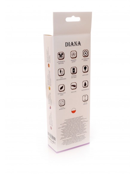 Wibrator Króliczek DIANA USB 36 Funkcji Wibracji - Wibratory Króliczki - 8