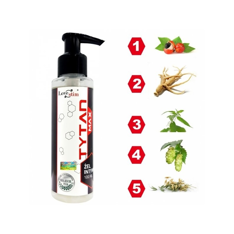 Wzmocnij swoje libido Tytan Max 100 ml - 2