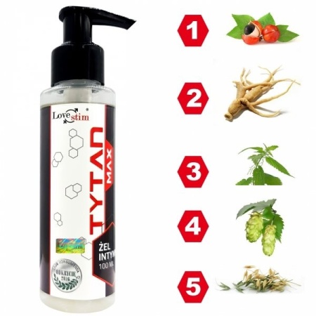 Wzmocnij swoje libido Tytan Max 100 ml - 2