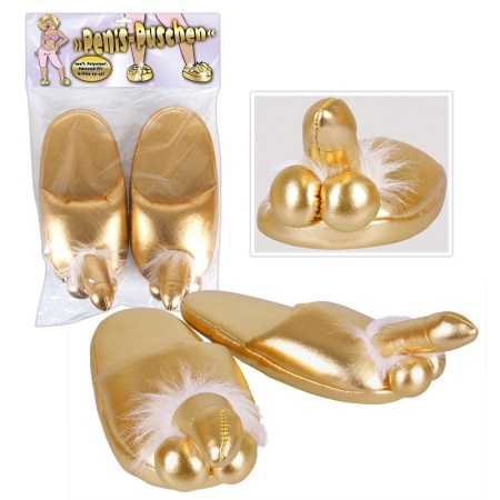 Śmieszny pluszak Goldene Penispuschen - 1