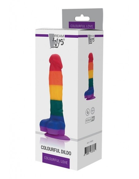 Dildo Colourful Love Colourful Dildo - Dilda realistyczne - 2