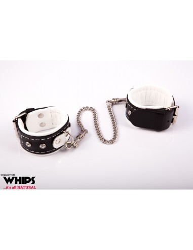 Kajdanki Damskie Na Ręce Białe - Kajdanki erotyczne - 1