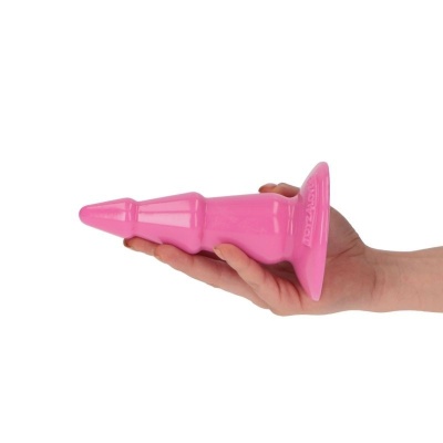Korek analny progresywny Italian Cock 5 cali 13 cm różowy - 1