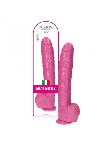 Dildo Gigant XXXL Italian Cock 40 cm Różowe - Dilda giganty - 2