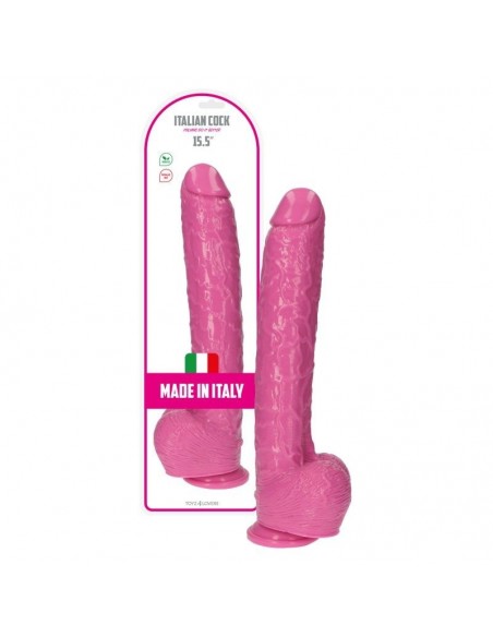 Dildo Gigant XXXL Italian Cock 40 cm Różowe - Dilda giganty - 2