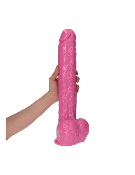 Dildo Gigant XXXL Italian Cock 40 cm Różowe - Dilda giganty - 1