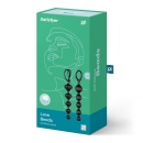 Koraliki analne Love Beads - zestaw 2 szt. z silikonu medycznego, stopniowane średnice 2-3,7 cm, dł. 20,5 cm - 2
