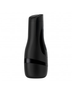 Profesjonalny Masturbator Z Regulacją Ssania Czarny - Masturbatory i Sztuczne pochwy - 1