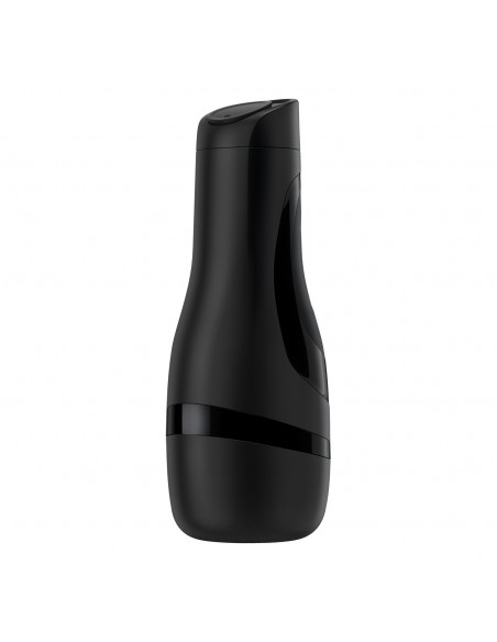 Profesjonalny Masturbator Z Regulacją Ssania Czarny - Masturbatory i Sztuczne pochwy - 1