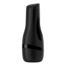 Masturbator Satisfyer Men Classic Czarny - rękaw Cyberskin, regulacja ssania, długość 25,9 cm - 1