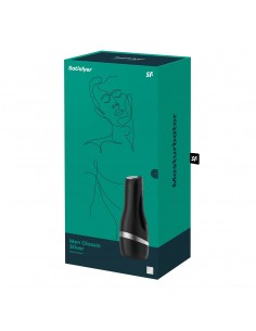 Profesjonalny Masturbator Z Regulacją Ssania Srebrny - Masturbatory i Sztuczne pochwy - 1 2