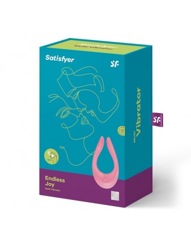 Masażer Satisfyer Endless Joy (Pink) - Stymulatory i wibratory dla par - 1