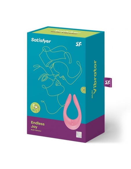 Masażer Satisfyer Endless Joy (Pink) - Stymulatory i wibratory dla par - 1