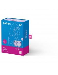 Kubeczek menstruacyjny  Satisfyer Feel good Menstrual Cup (Lila) - Higiena, czyszczenie zabawek erotycznych - 1