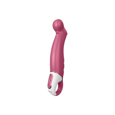 Wibrator Satisfyer Petting Hippo - zakrzywiona głowica do stymulacji punktu G, wodoodporny, 22,9 cm - 1