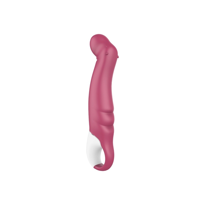 Wibrator Satisfyer Petting Hippo - zakrzywiona głowica do stymulacji punktu G, wodoodporny, 22,9 cm - 5