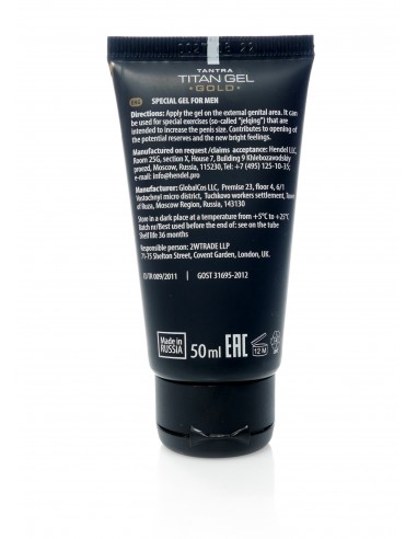 Titan Gel Gold 50 ml - Powiększenie penisa - 3