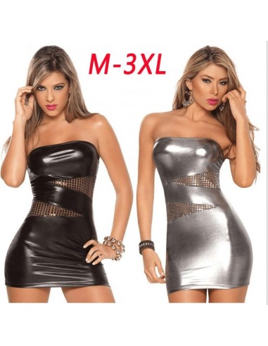 Sukienka Wetlook Dress Silver one size - Sukienki, spódnice, spodnie - 2