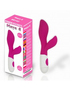 Masażer z króliczkiem Maya  - Wibratory Króliczki - 1 2