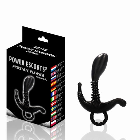 Masażer prostaty Prostate Pleaser 12,5 cm czarny - 1