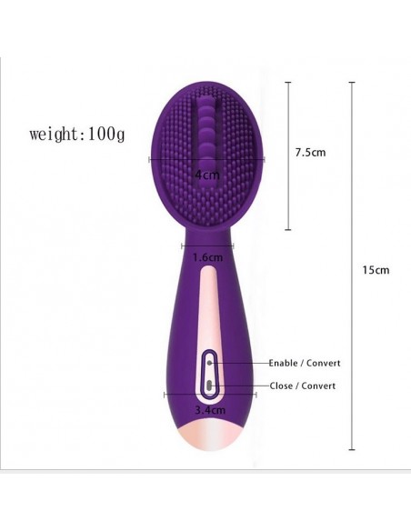 Stymulator łechtaczki Clit Explorer Usb Purple - Stymulatory łechtaczki - 3