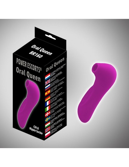 Stymulator łechtaczki Oral Queen Pink - Stymulatory łechtaczki bezdotykowe - 3