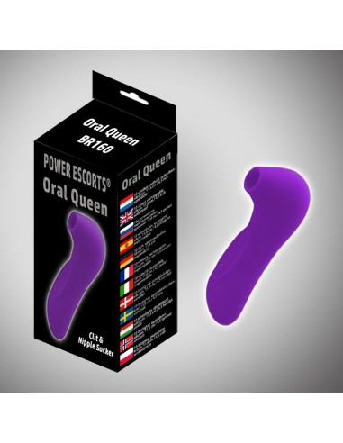 Stymulator łechtaczki Oral Queen Purple - Stymulatory łechtaczki bezdotykowe - 3