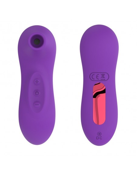 Stymulator łechtaczki Oral Queen Purple - Stymulatory łechtaczki bezdotykowe - 2