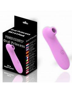 Stymulator łechtaczki Oral Princess Pink - Stymulatory łechtaczki bezdotykowe - 1 2