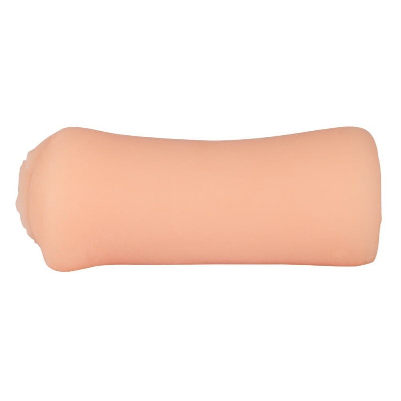 Masturbator Pussy Aggie — obustronnie otwarty, rozciągliwy TPR, długość 11 cm - 4