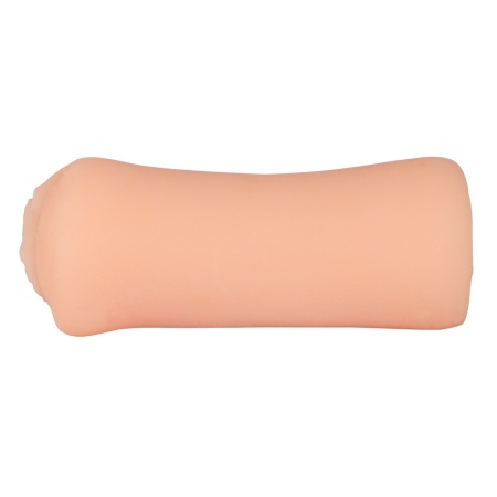 Masturbator Pussy Aggie — obustronnie otwarty, rozciągliwy TPR, długość 11 cm - 4
