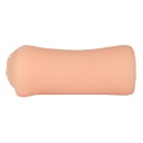 Masturbator Pussy Aggie — obustronnie otwarty, rozciągliwy TPR, długość 11 cm - 4