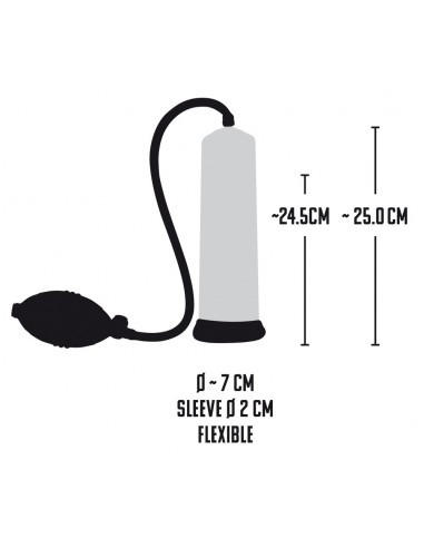 Pompka Erekcyjna Do Penisa Professionals Power Pump - Pompki erekcyjne i powiększające penisa - 5