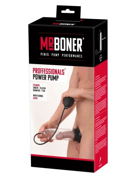 Pompka Erekcyjna Do Penisa Professionals Power Pump - Pompki erekcyjne i powiększające penisa - 6